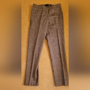 Theory Women's Elegant Grey Dress Pants